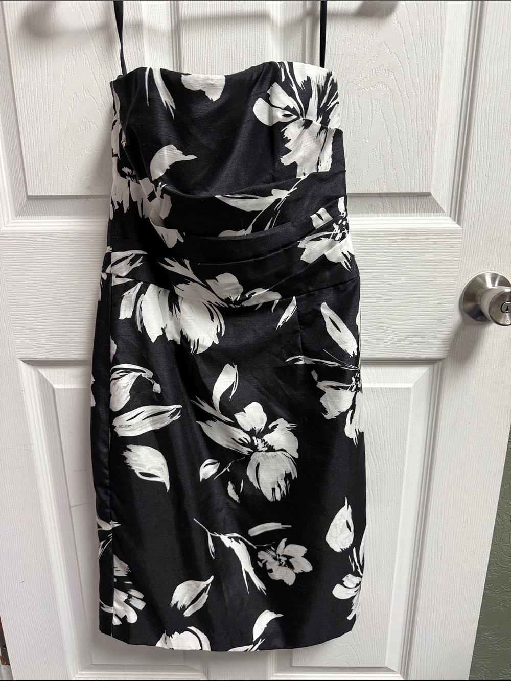 White House Black Market strapless cocktail dress